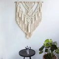 Macrame Wall Hanging White Orange | Kelmera