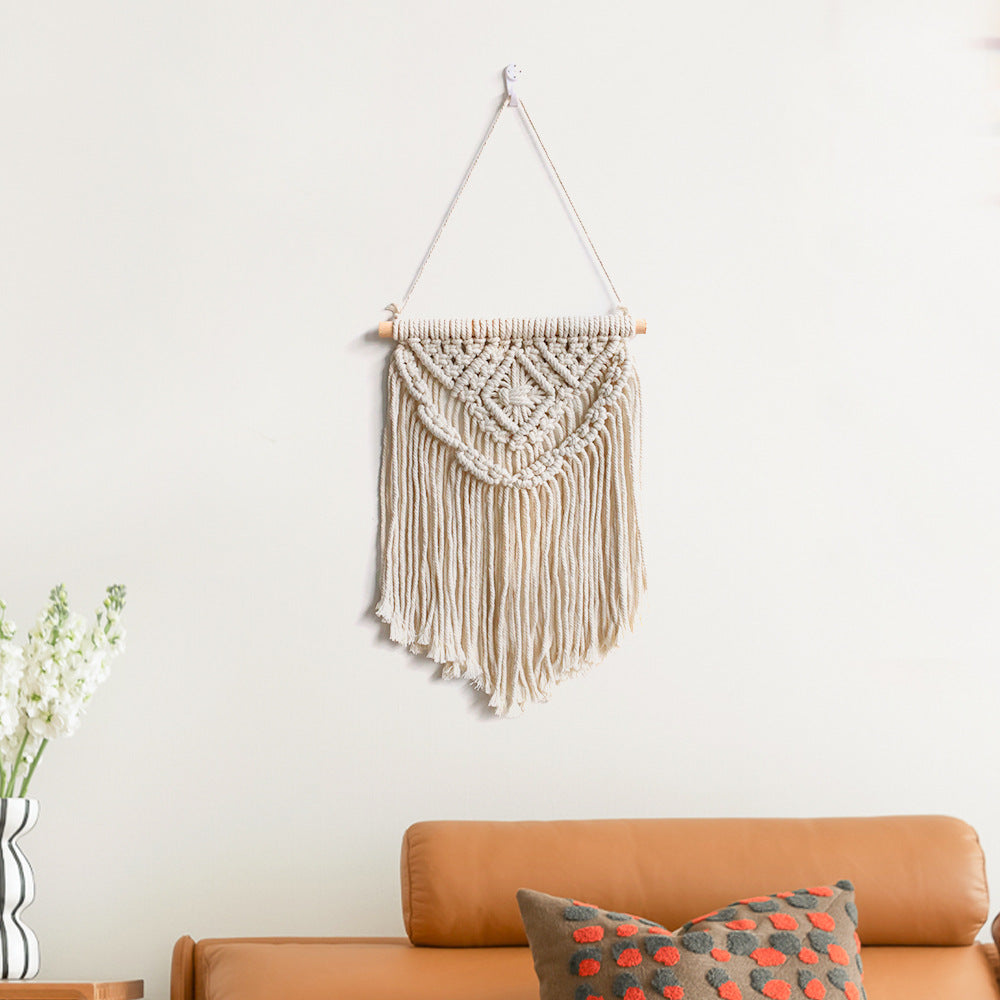 Macrame Wall Hanging with Artistic Fringes | Kelmera