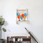 Macrame Wall Hanging with Decorative Leaf Patterns | Kelmera