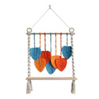 Macrame Wall Hanging with Decorative Leaf Patterns | Kelmera