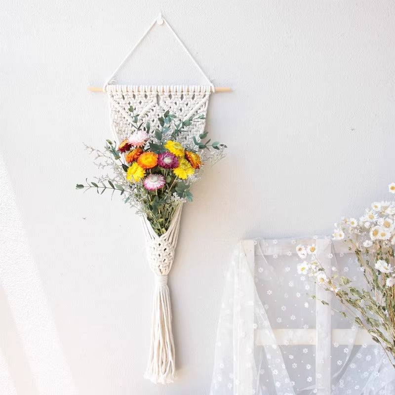 Macrame Wall Hanging with Elegant Fringe Look | Kelmera