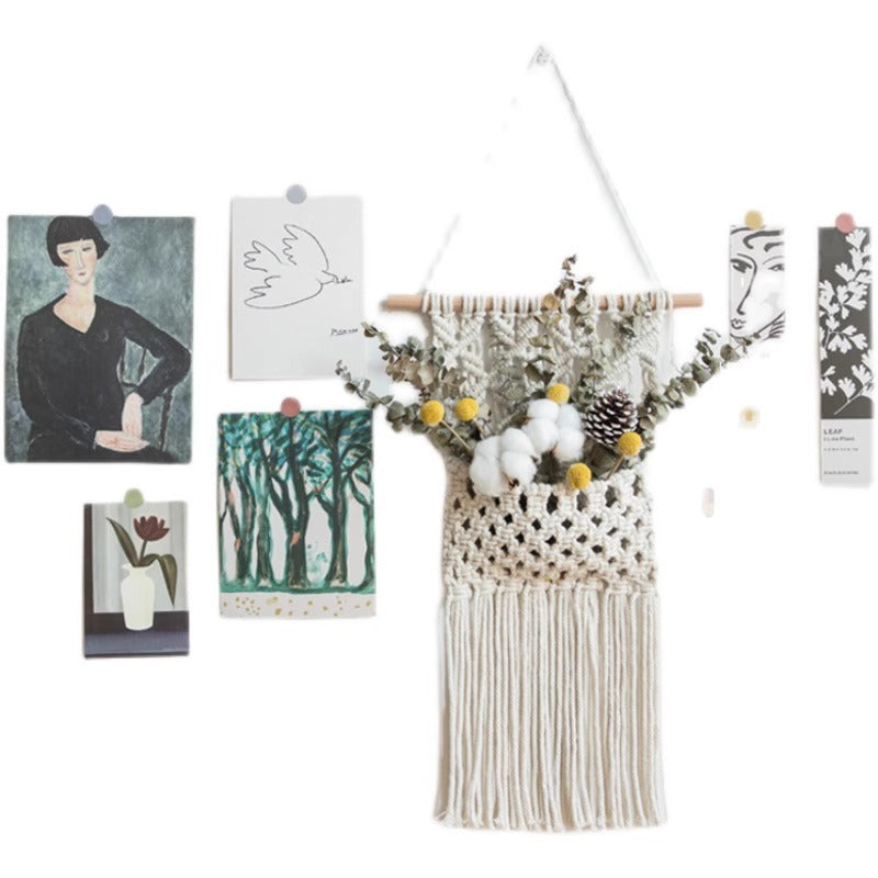 Macrame Wall Hanging with Elegant Fringe Look | Kelmera
