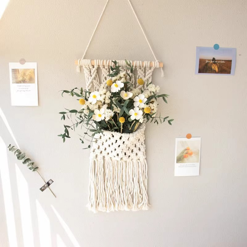 Macrame Wall Hanging with Elegant Fringe Look | Kelmera