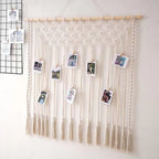 Macrame Wall Hanging with Elegant Fringes and Artistic Design | Kelmera
