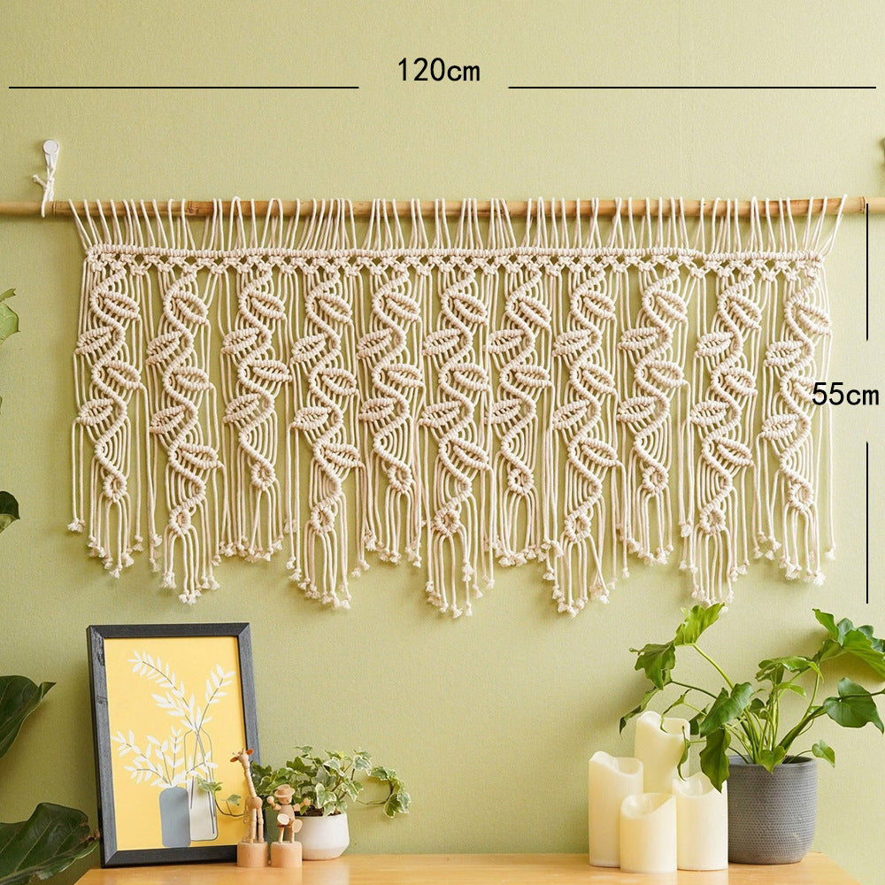 Macrame Wall Hanging with Elegant Fringes | Kelmera