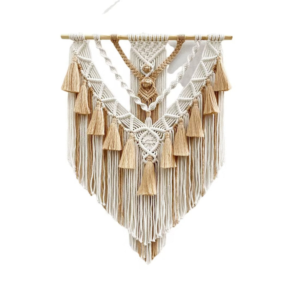 Macrame Wall Hanging with Fringes | Kelmera