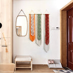 Macrame Wall Hanging with Leaf Pattern | Kelmera