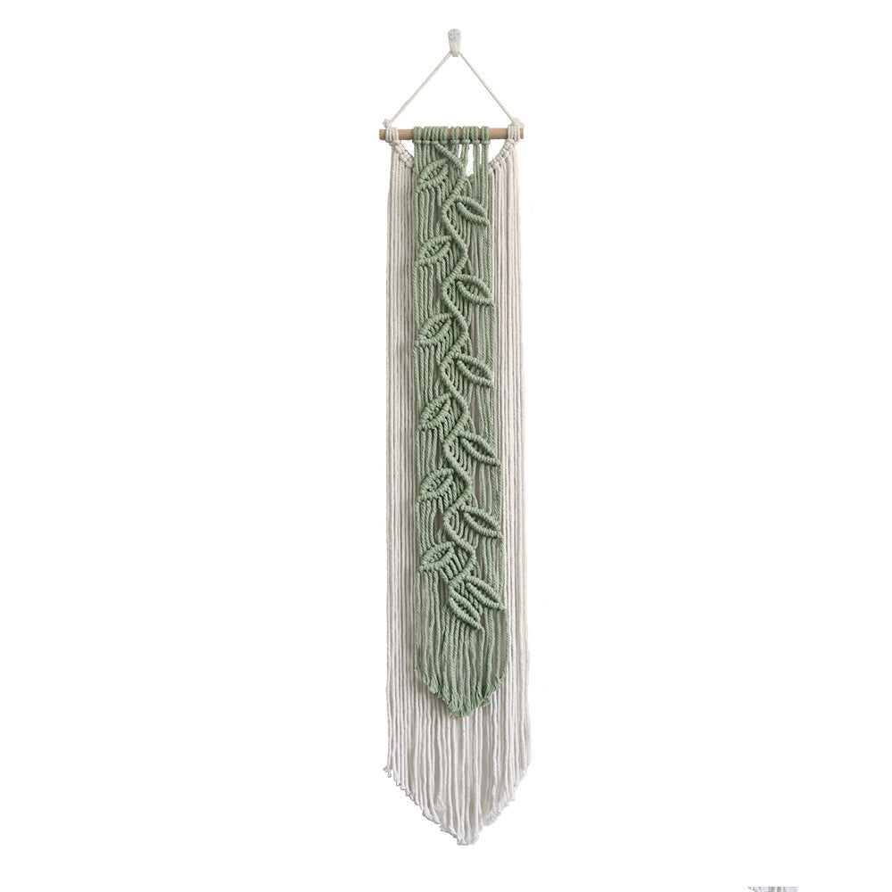 Macrame Wall Hanging with Leaf Pattern | Kelmera