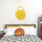 Macrame Wall Hanging Yellow Green | Kelmera