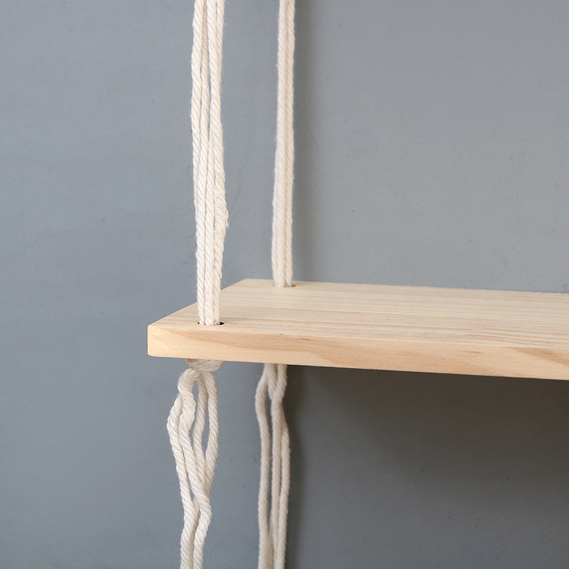 Macrame Wall Mounted Shelf | Kelmera