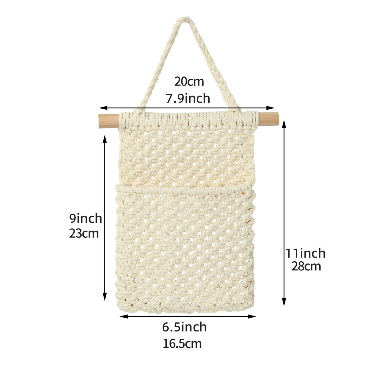Macrame Wall Organizer | Kelmera