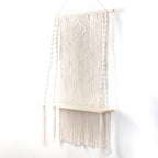 Macrame Wall Shelf with Hanger | Kelmera