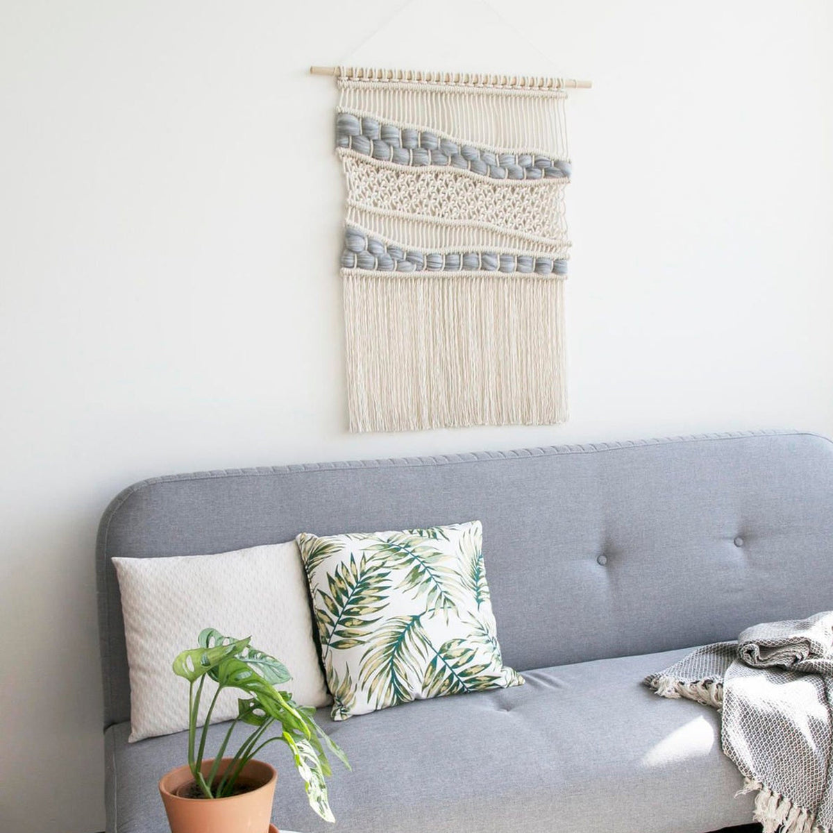 Macrame Wall Tapestry Decor | Kelmera