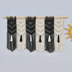 Macrame Wall Tapestry with Decorative Tassels | Kelmera