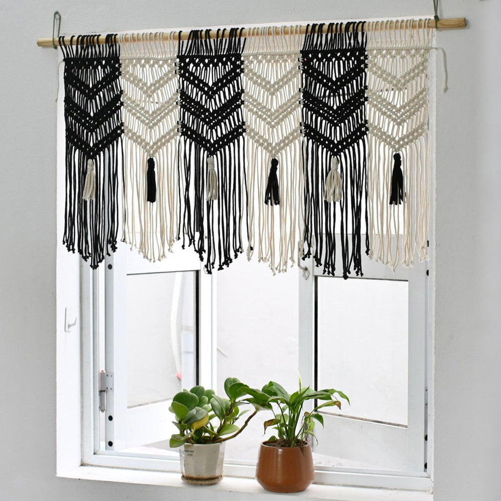 Macrame Wall Tapestry with Decorative Tassels | Kelmera