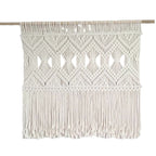 Macrame Wall Tapestry with Elegant Fringe | Kelmera