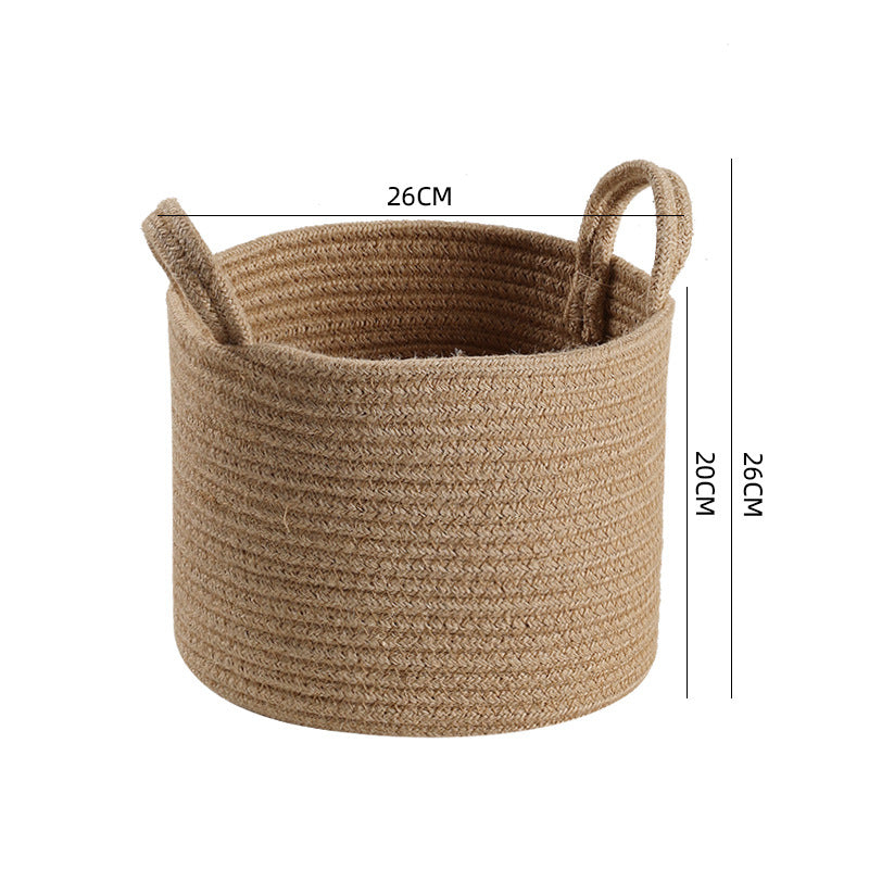 Manufactured Natural Fiber Storage Basket | Kelmera