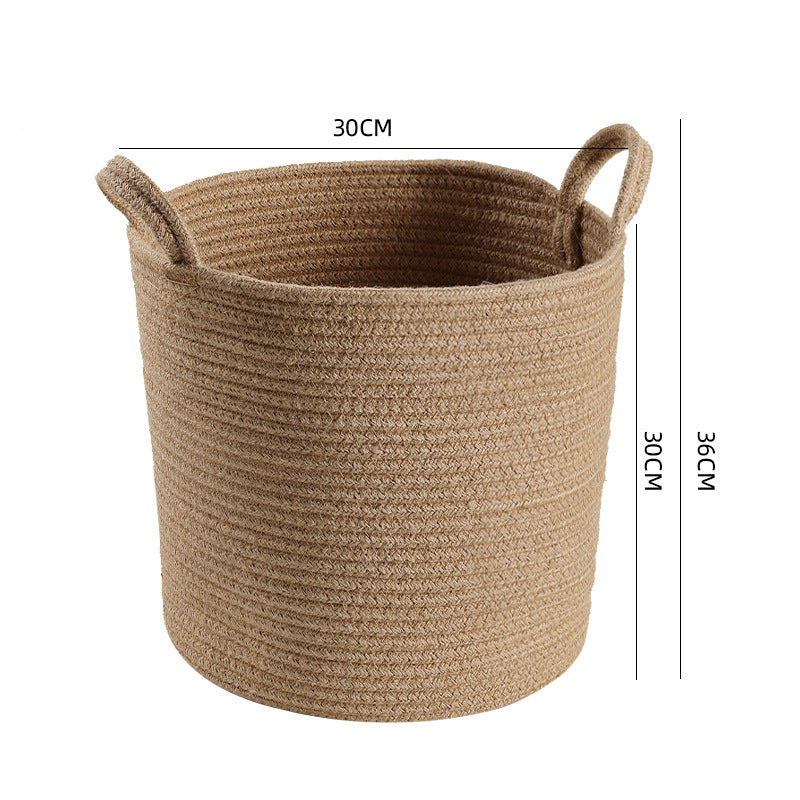 Manufactured Natural Fiber Storage Basket | Kelmera