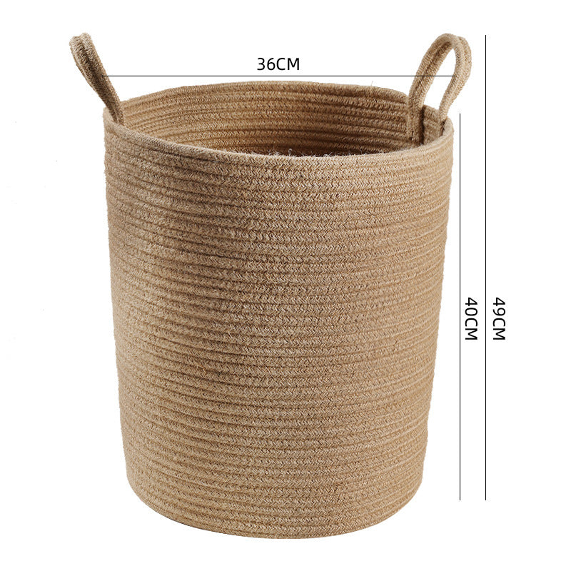 Manufactured Natural Fiber Storage Basket | Kelmera
