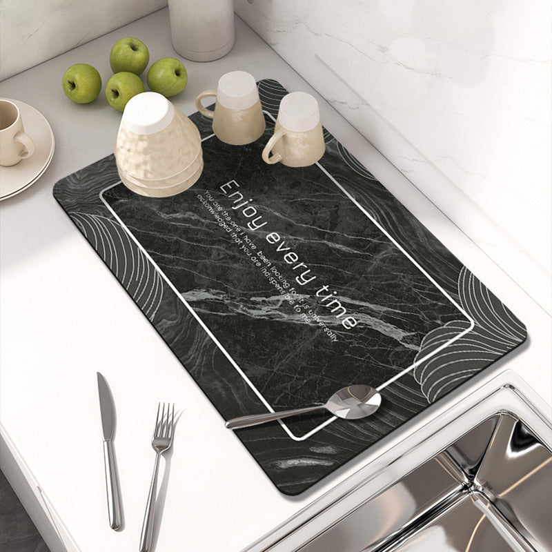 Marble-Inspired Table Mat | Kelmera