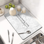 Marble-Inspired Table Mat | Kelmera