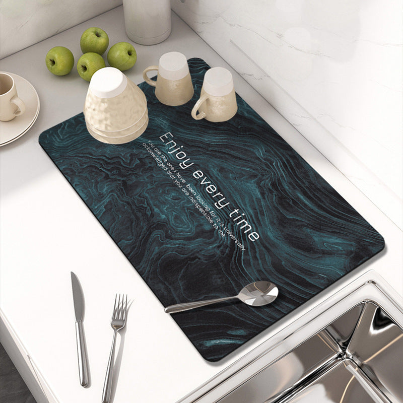 Marble-Inspired Table Mat | Kelmera