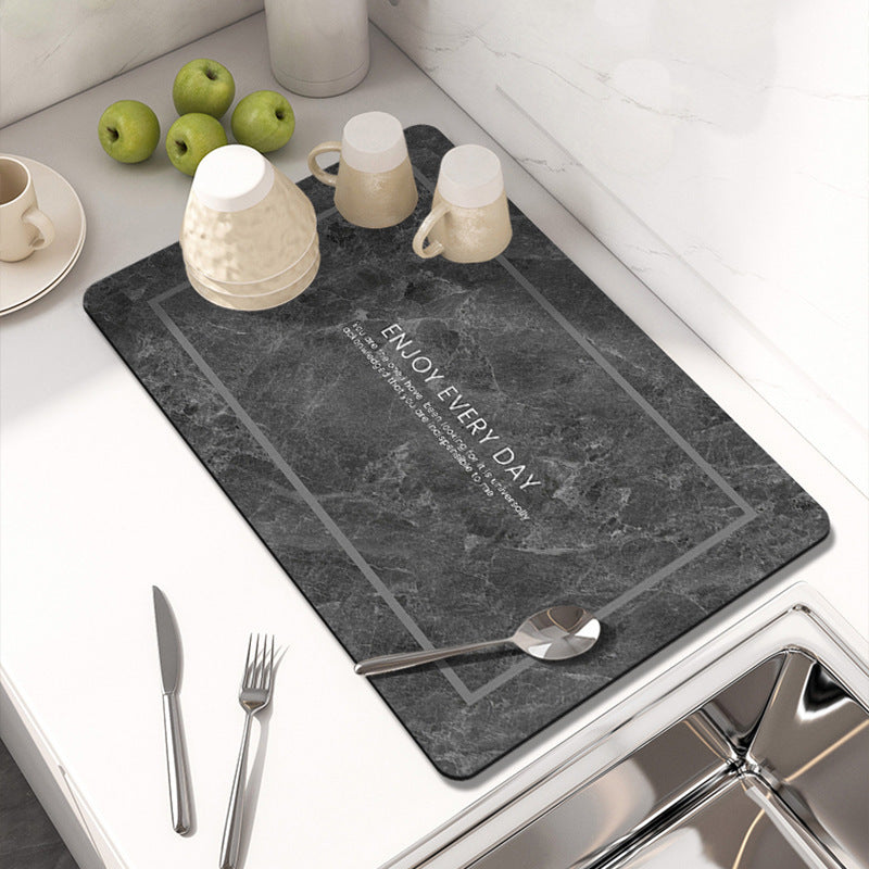 Marble-Inspired Table Mat | Kelmera