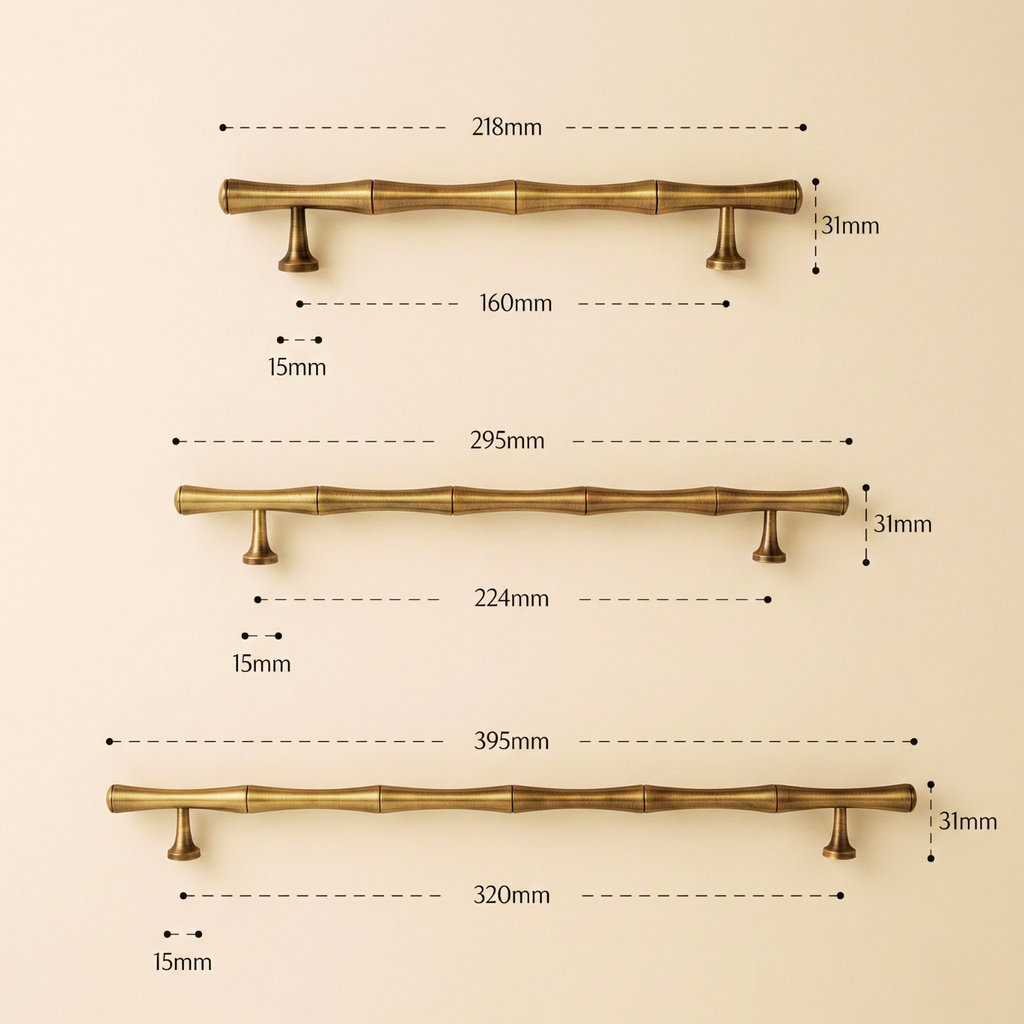 Marevra Solid Brass Cabinet Handle
