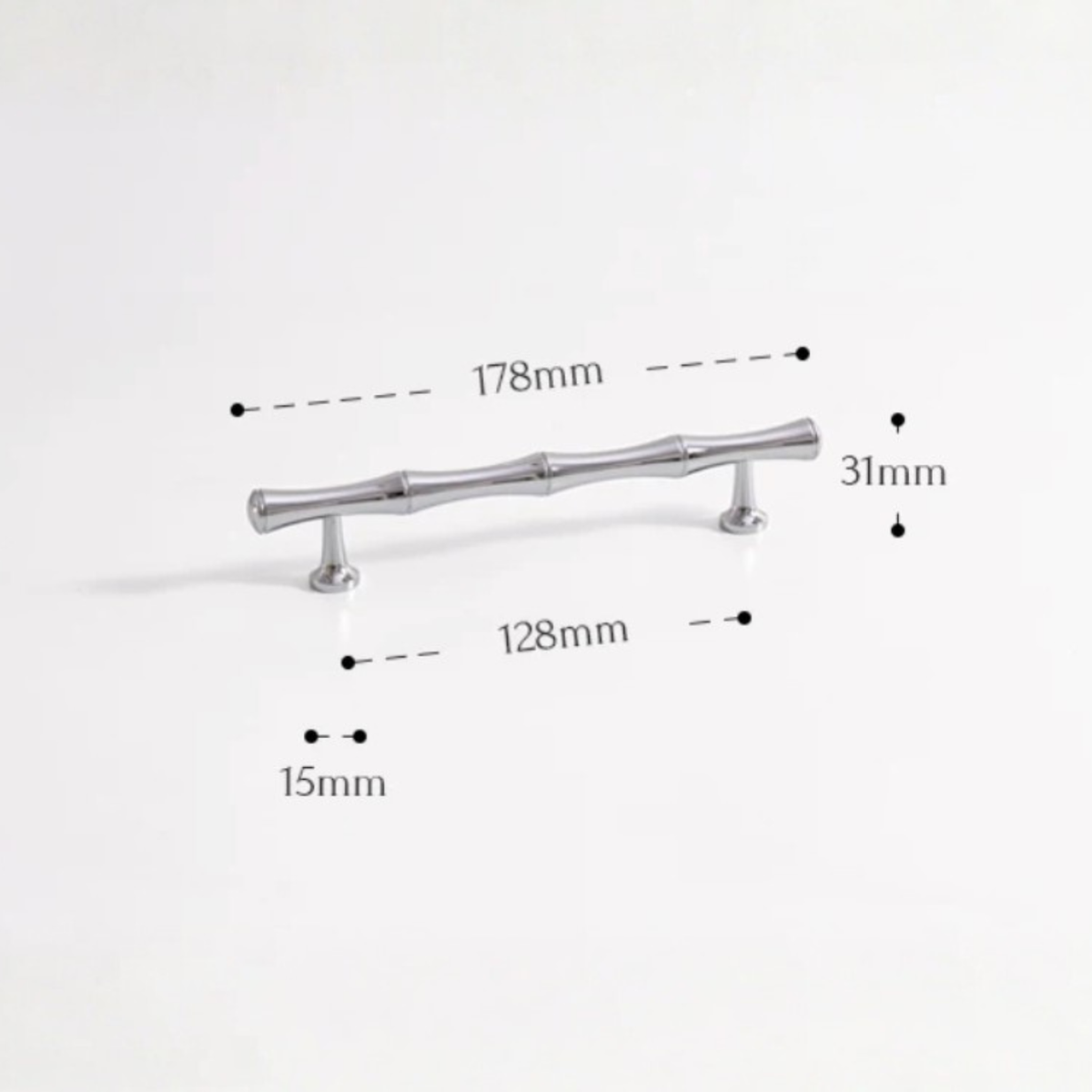 Marevra Solid Brass Cabinet Handle