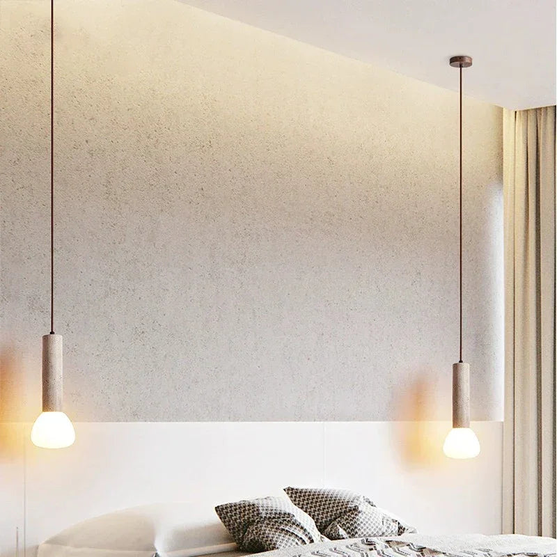 Melbanta Travertine Pendant Lamp