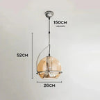 Melneda Glass Pendant Light