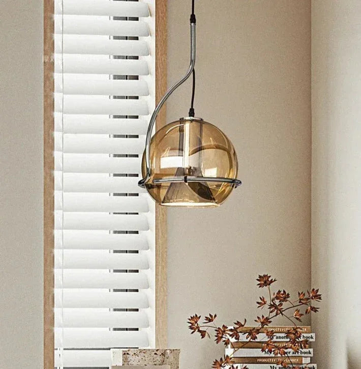 Melneda Glass Pendant Light