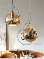 Melneda Glass Pendant Light