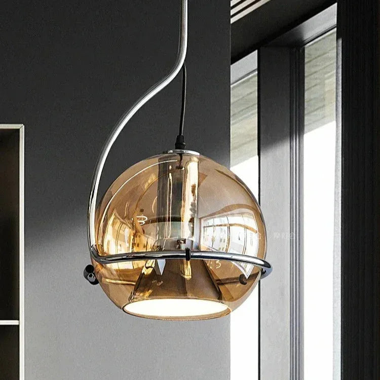 Melneda Glass Pendant Light