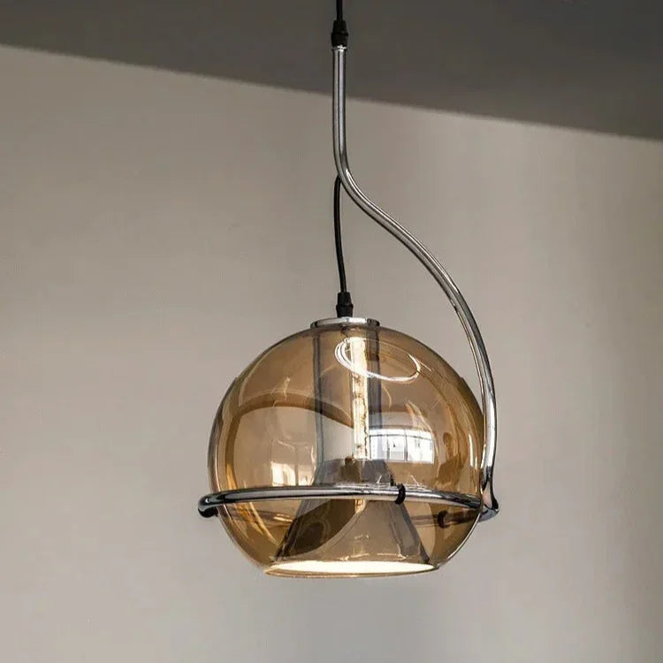 Melneda Glass Pendant Light