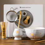Melranta Matcha Set – 5-Piece Cherry Blossom Kit