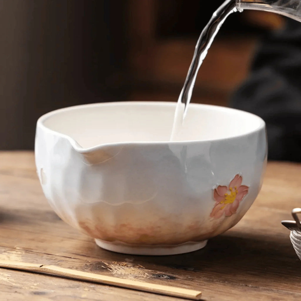 Melranta Matcha Set – 5-Piece Cherry Blossom Kit