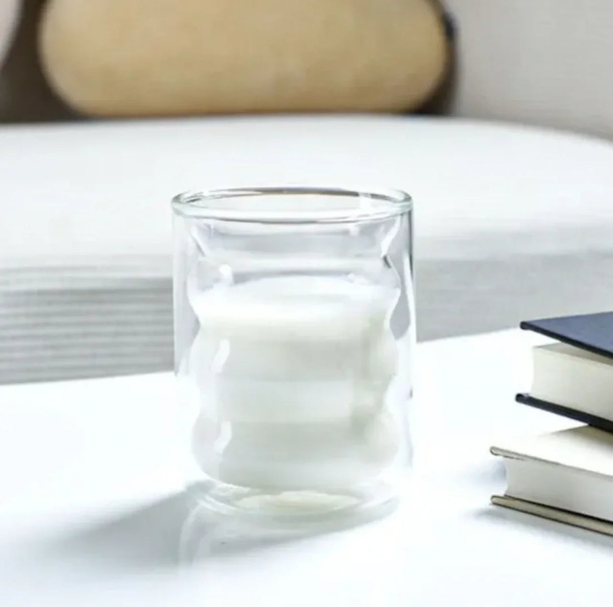 Melsina Double Glass Cup