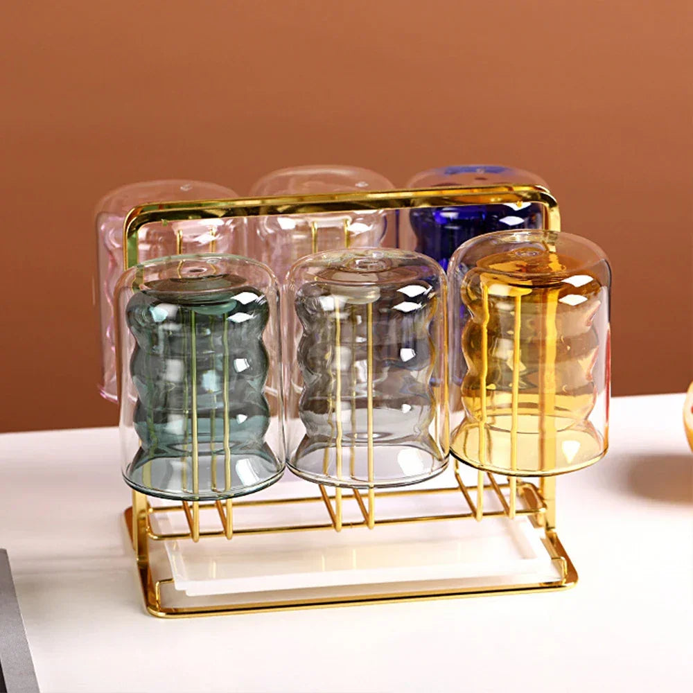 Melsina Double Glass Cup
