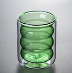 Melsina Double Glass Cup