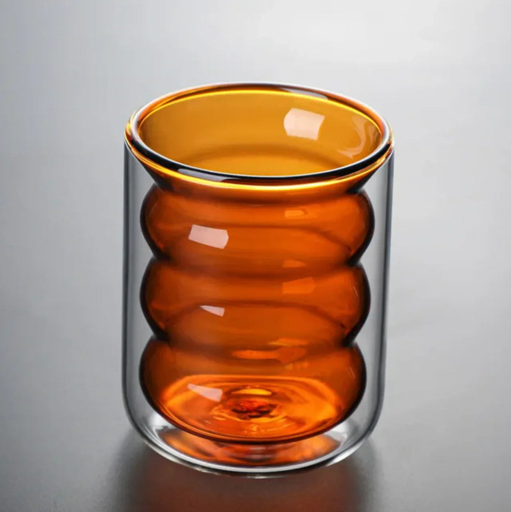 Melsina Double Glass Cup