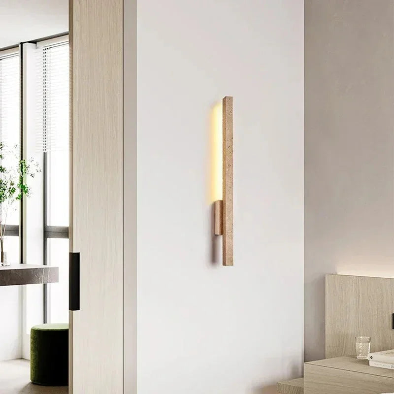 Melsoda Travertine Wall Lamp