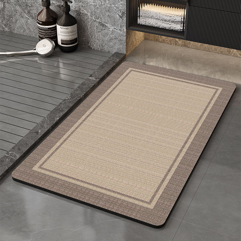 Memory Foam Bath Mat with Floral Print | Kelmera