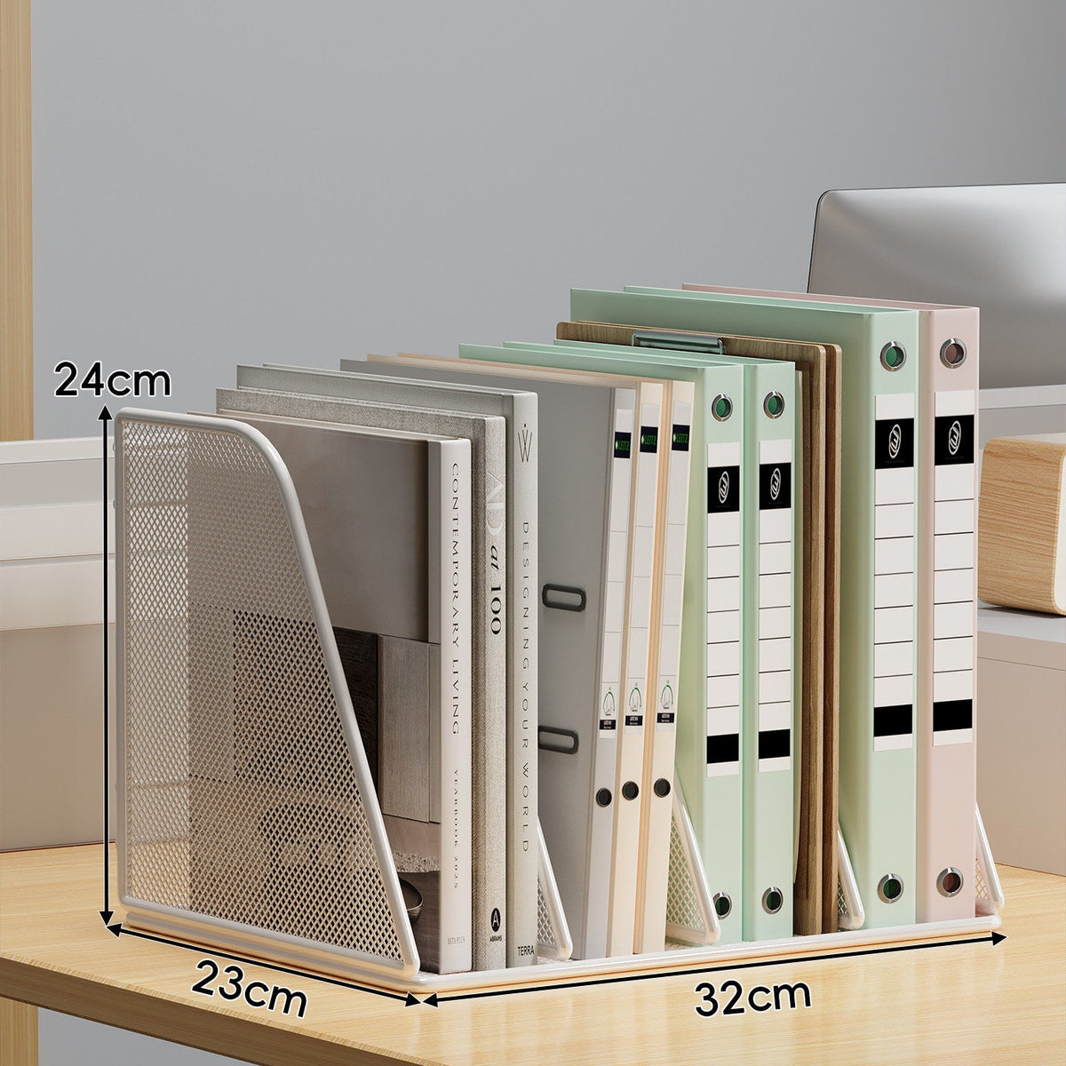 Mesh File Organizer Rack | Kelmera