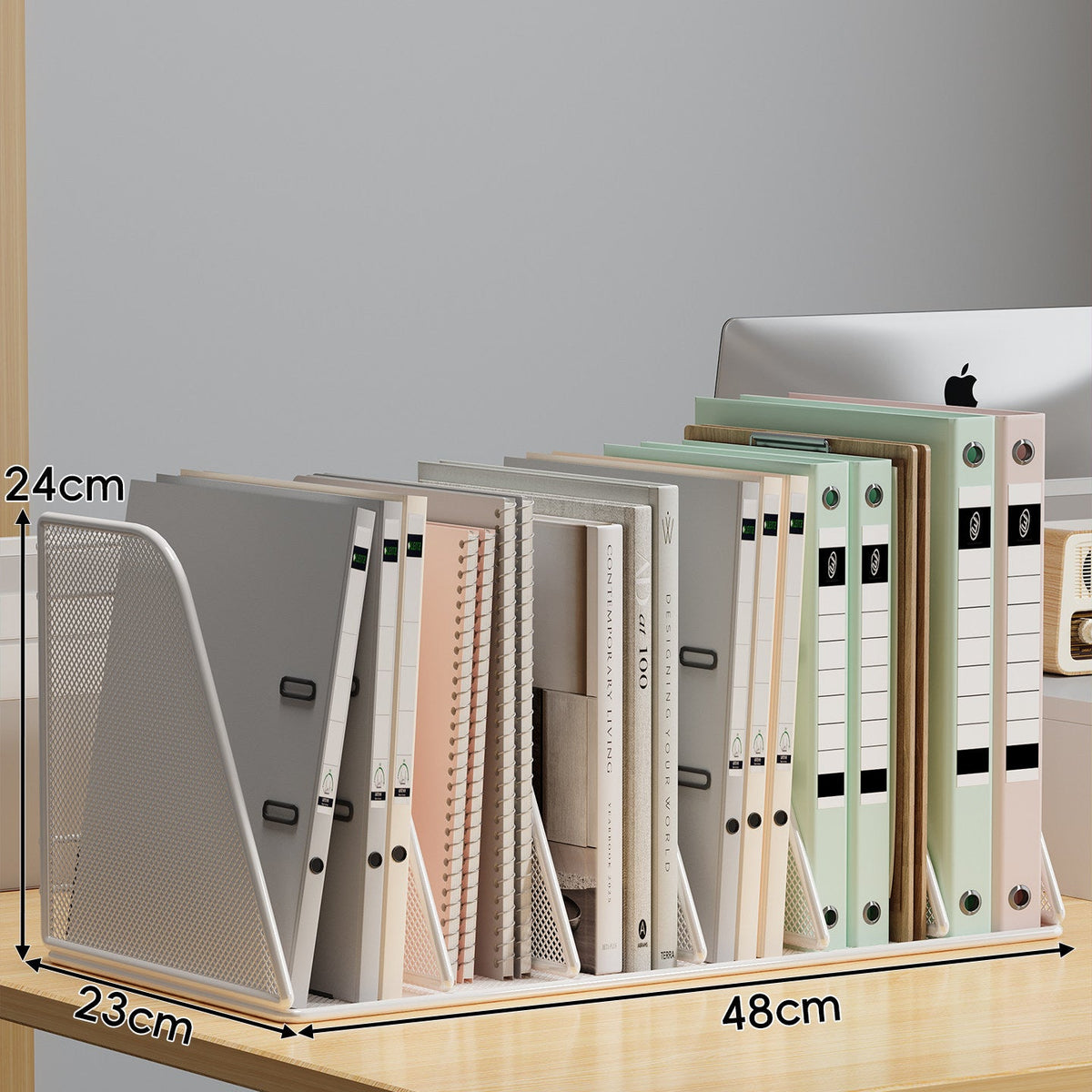 Mesh File Organizer Rack | Kelmera