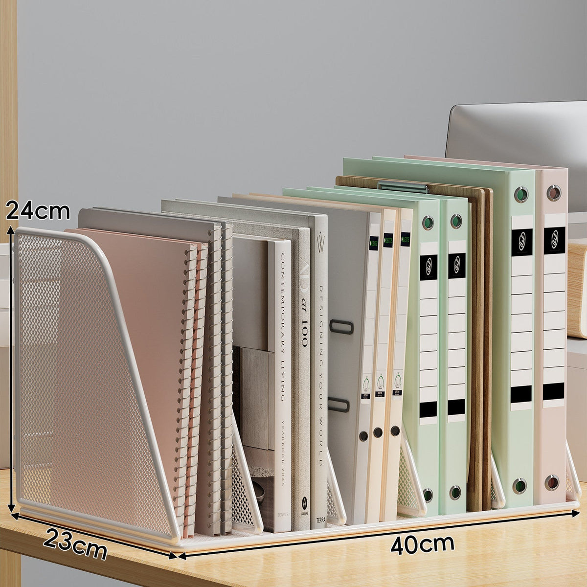 Mesh File Organizer Rack | Kelmera