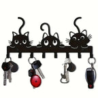 Metal Key Holder with Cat Design | Kelmera