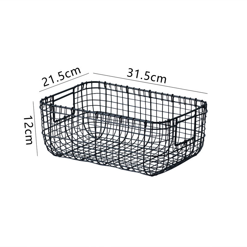 Metal Wire Storage Basket | Kelmera