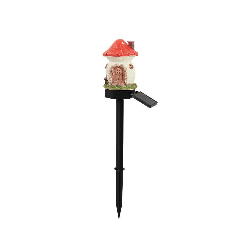 Miniature Hand-Painted Resin Mushroom Fairy House Garden Ornament | Kelmera