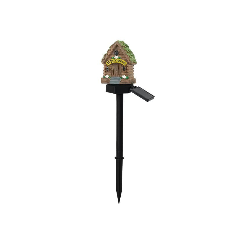 Miniature Hand-Painted Resin Mushroom Fairy House Garden Ornament | Kelmera